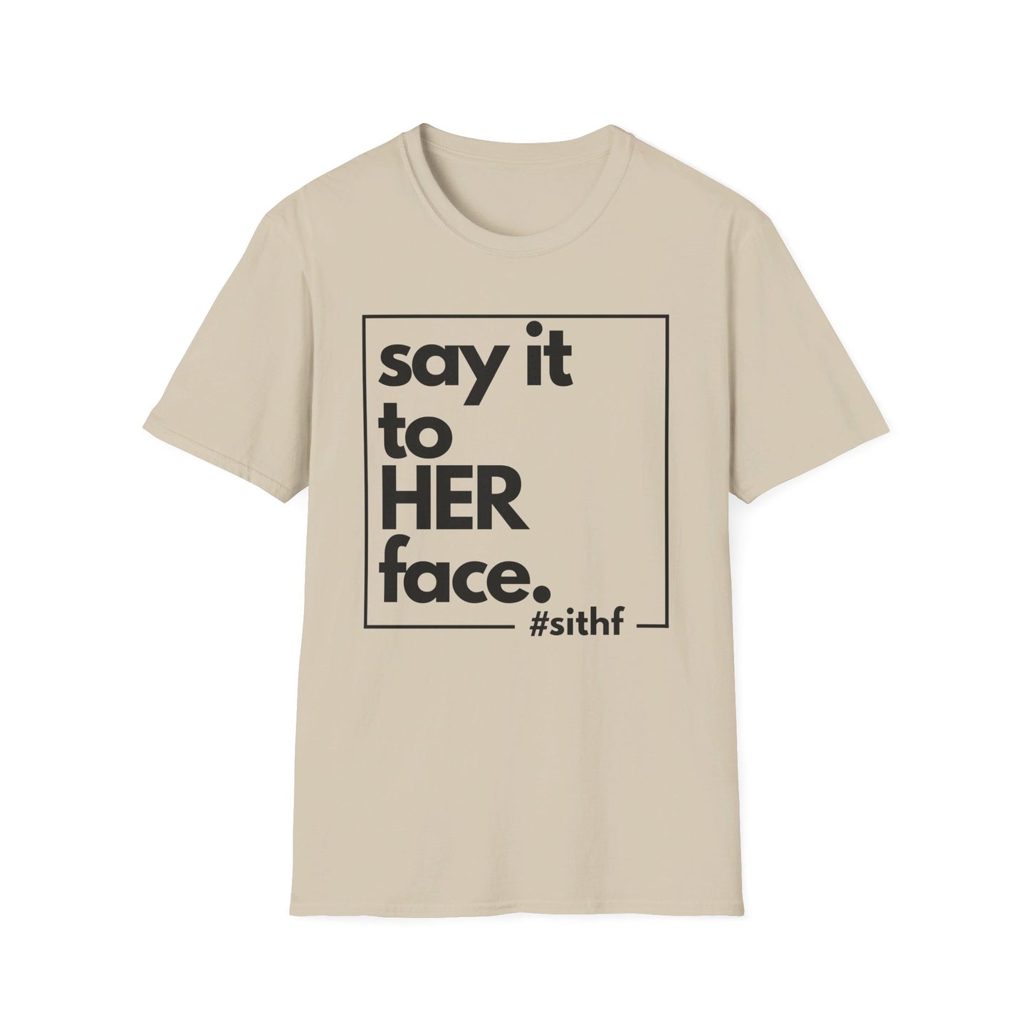 Say It To HER Face (Logo Dark)