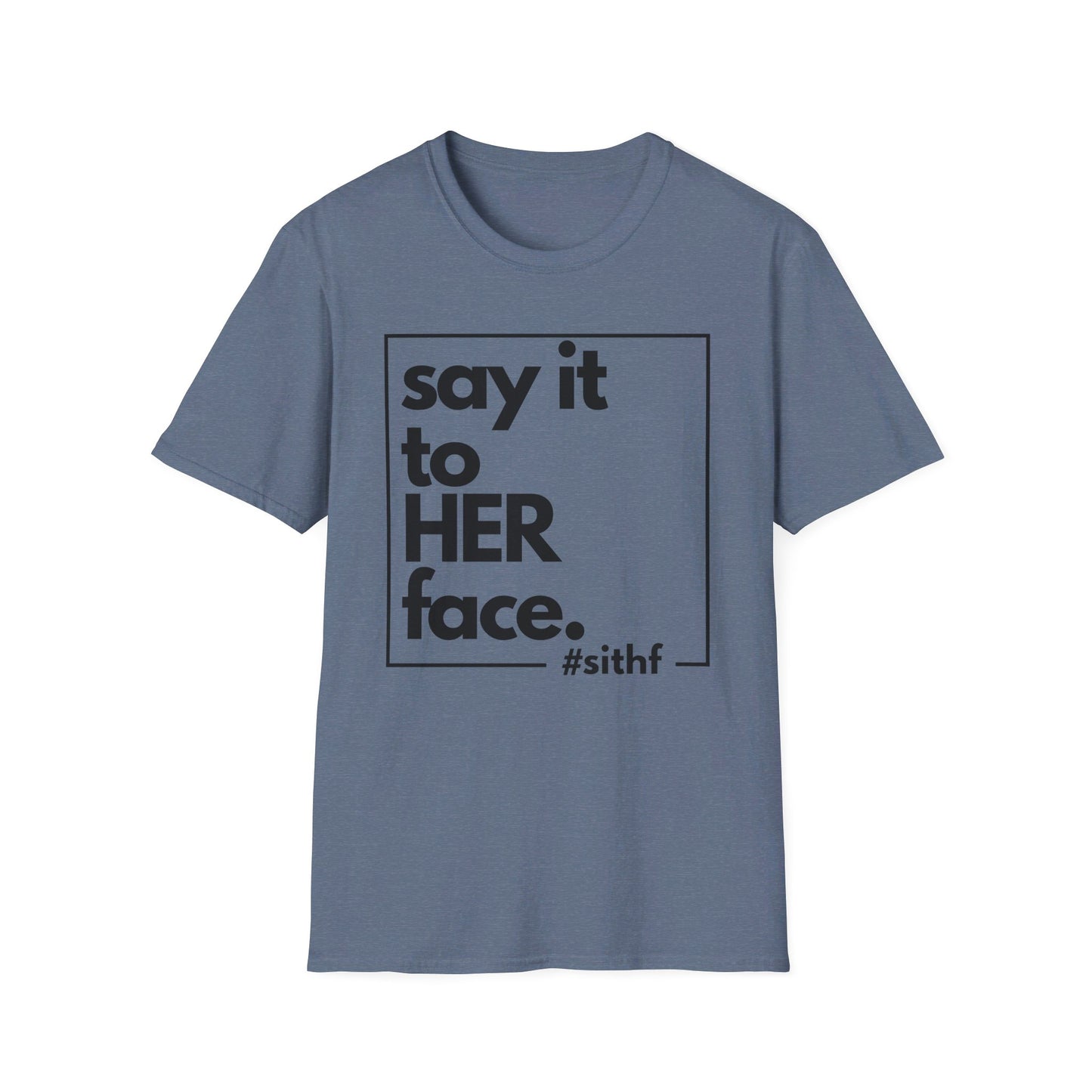 Say It To HER Face (Logo Dark)