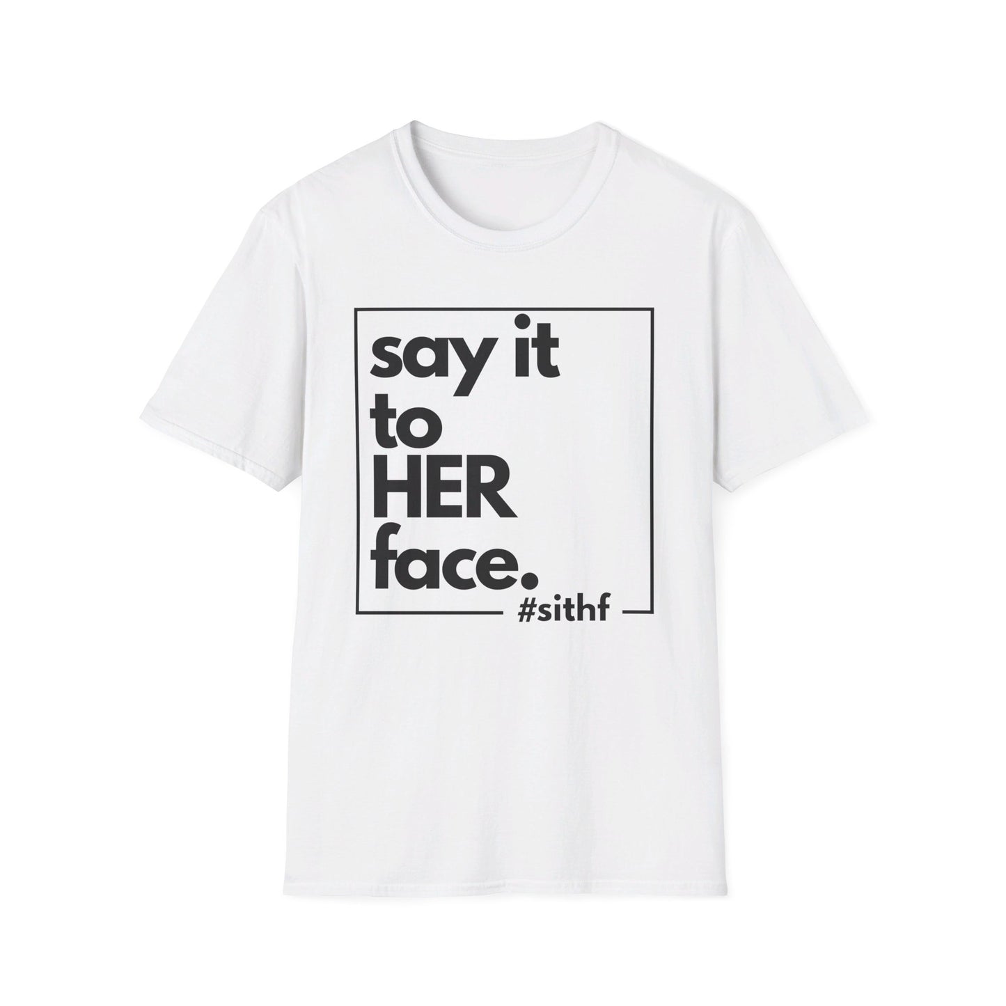 Say It To HER Face (Logo Dark)