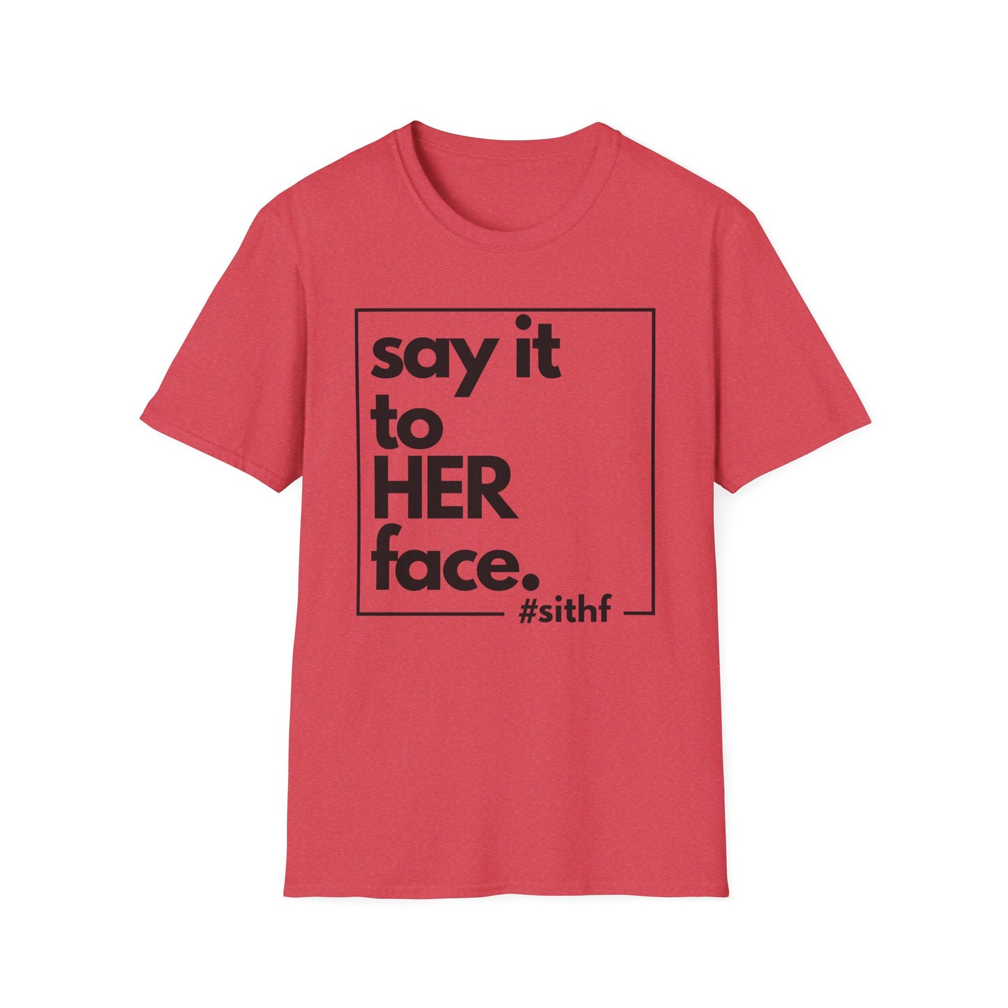 Say It To HER Face (Logo Dark)