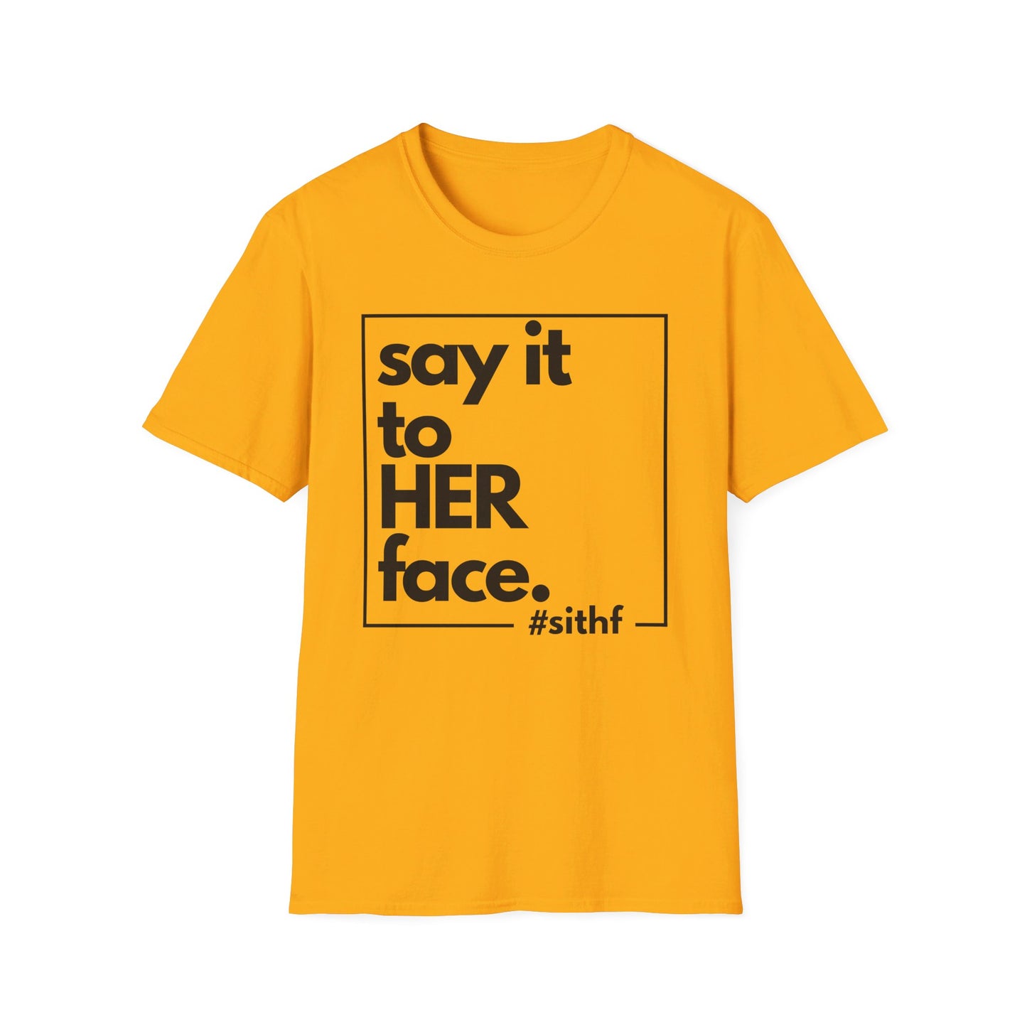 Say It To HER Face (Logo Dark)