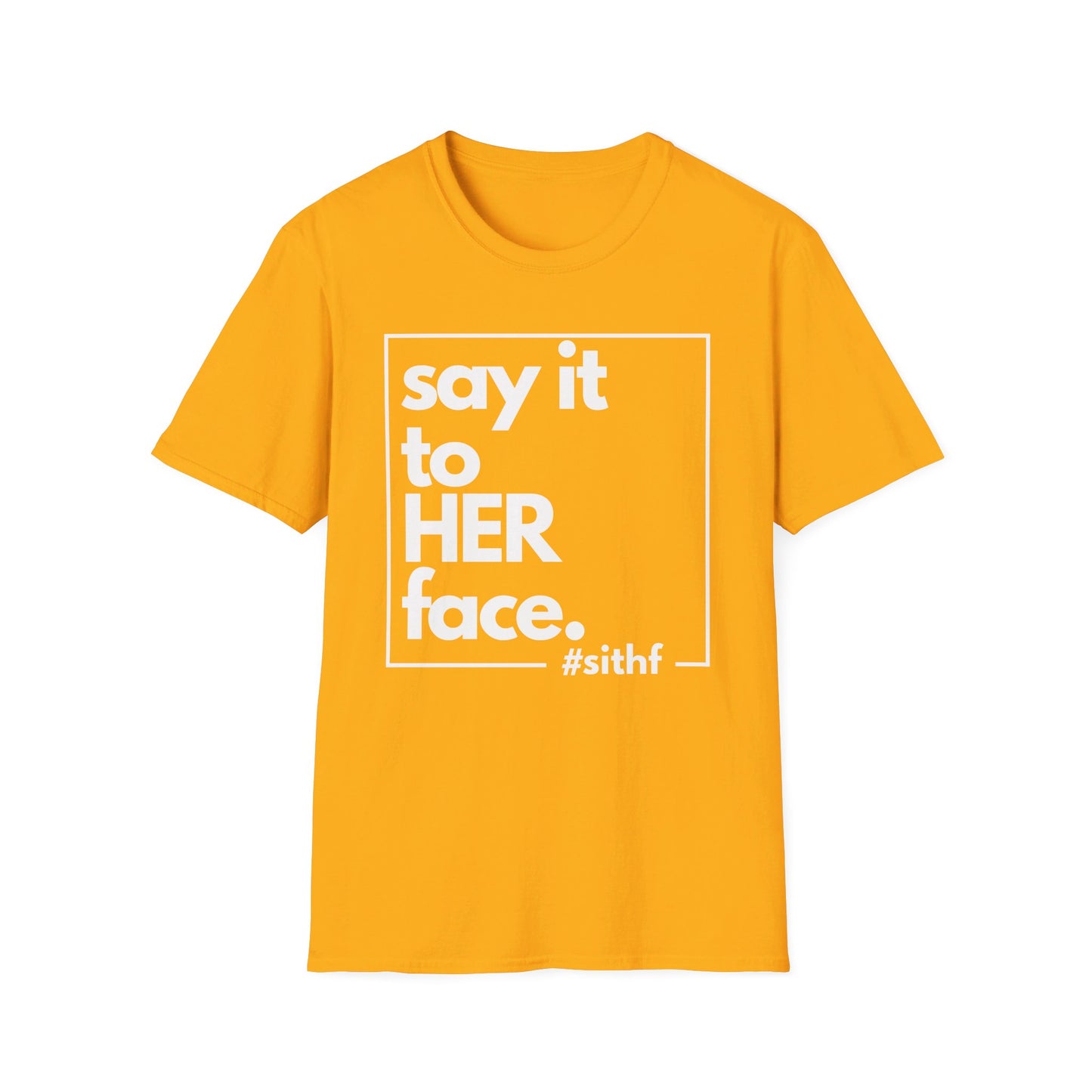 Say It To HER Face (Logo Light)